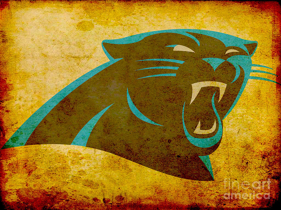 Carolina Panthers Digital Art - Panthers On Paper by Steven Parker