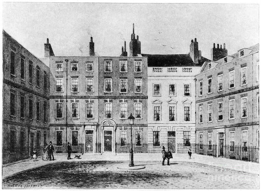 Panton Square, London, 19th Century Drawing by Print Collector