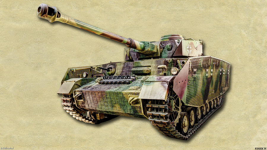 Panzer IV Canvas Photograph by Weston Westmoreland