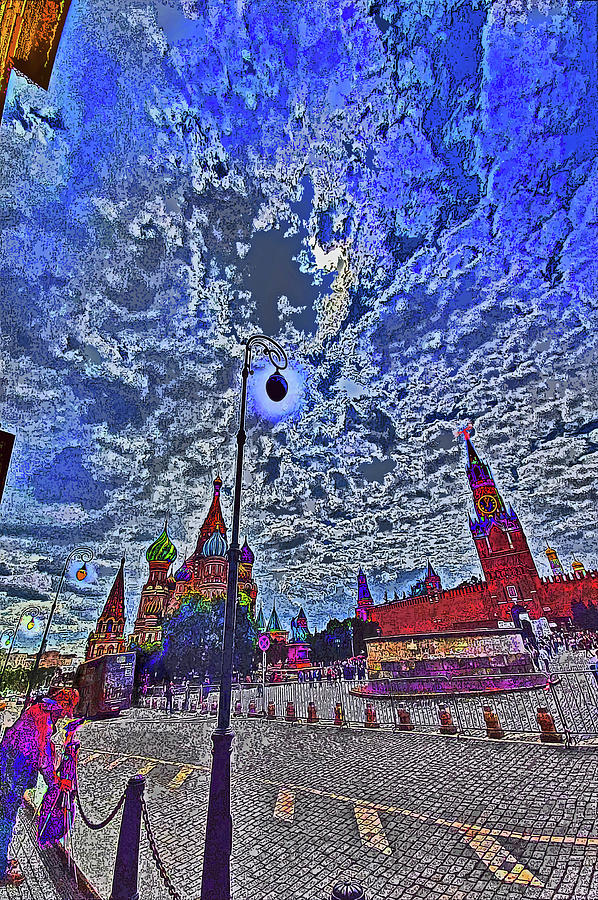 Moscow Digital Art - Paparazzo. by Andy i Za