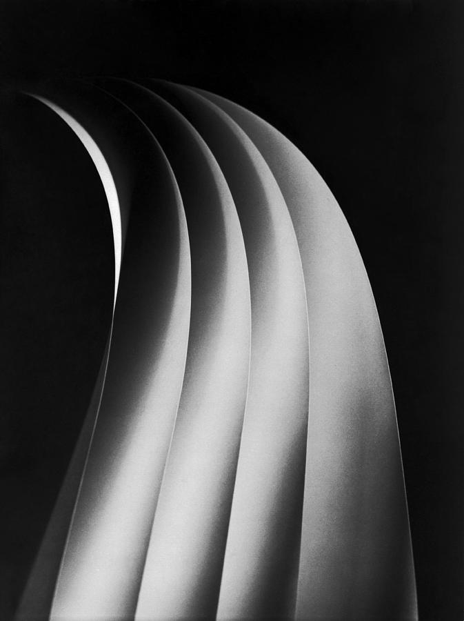 Paper Curves Photograph by Mirzacengic