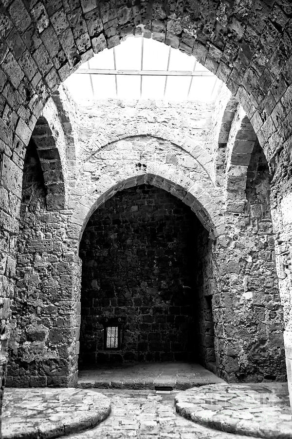 Paphos Castle Dungeon Cyprus Photograph by John Rizzuto