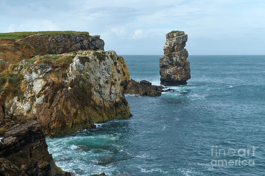 Papoa cliffs and sea in Peniche by Angelo DeVal Papoa cliffs and sea in Peniche by Angelo DeVal