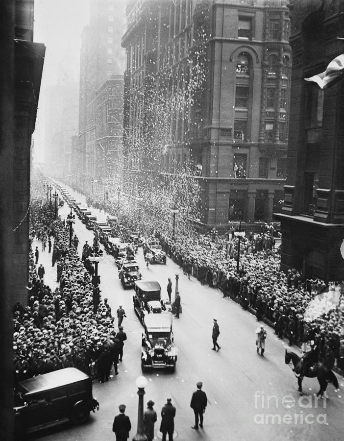 Chicago Photograph - Parade Welcoming Al Smith by Bettmann