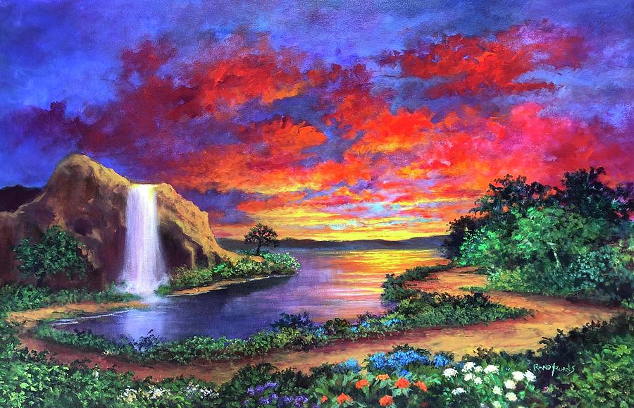 Paradise Dreams Painting by Rand Burns