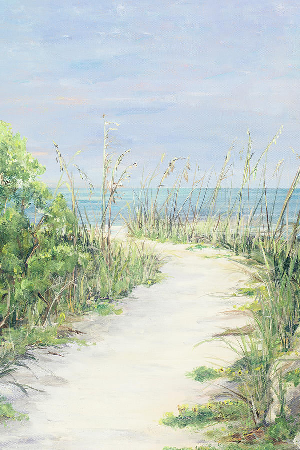 Paradise Path Painting by Julie Derice | Fine Art America