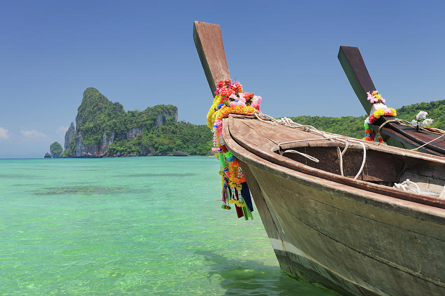 Paradise Tropical Beach With Longtail Photograph by 4fr Paradise Tropical Beach With Longtail Photograph by 4fr