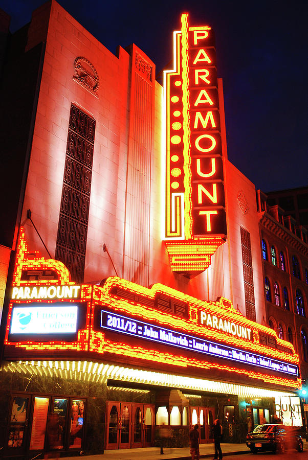 Paramount Theater, Boston Photograph by James Kirkikis
