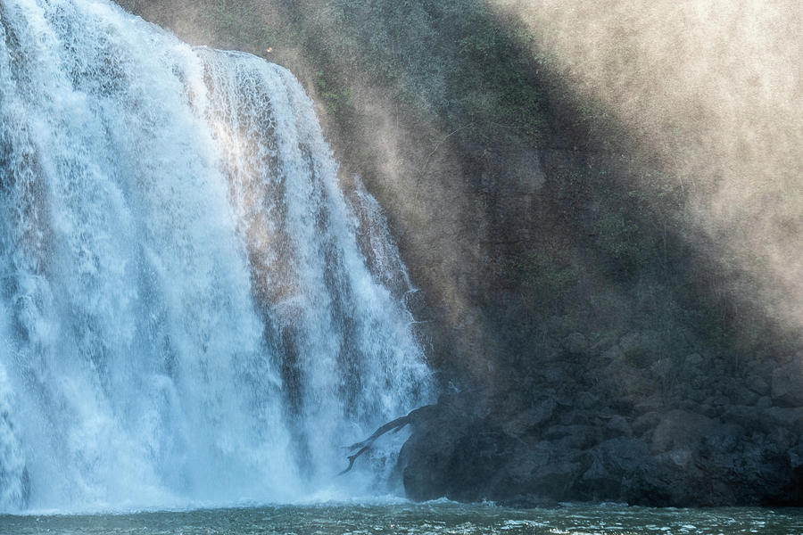Parana Tributary Falls Photograph by Mark Hunter