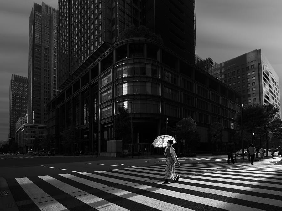 Light Photograph - Parasol by Yasuhiro Takachi