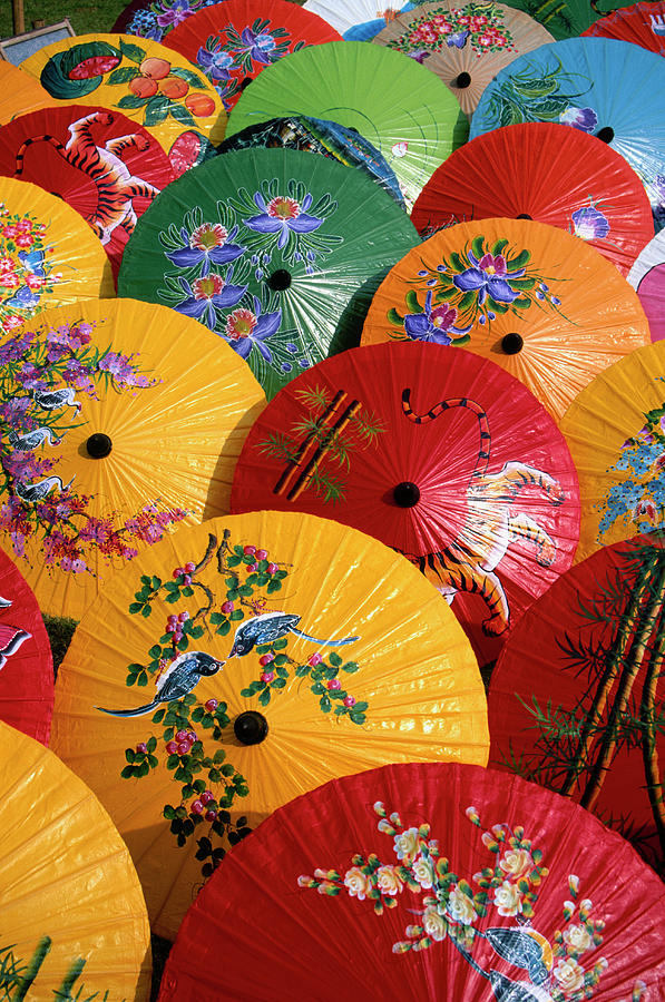 Parasols Photograph by Buena Vista Images Parasols Photograph by Buena Vista Images