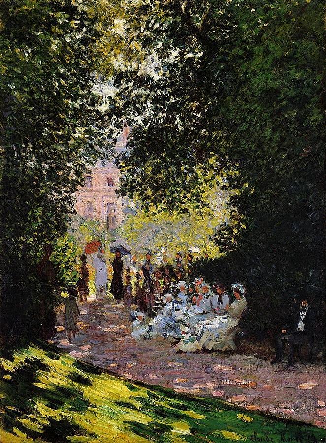 Parc Monceau, 1878 Painting