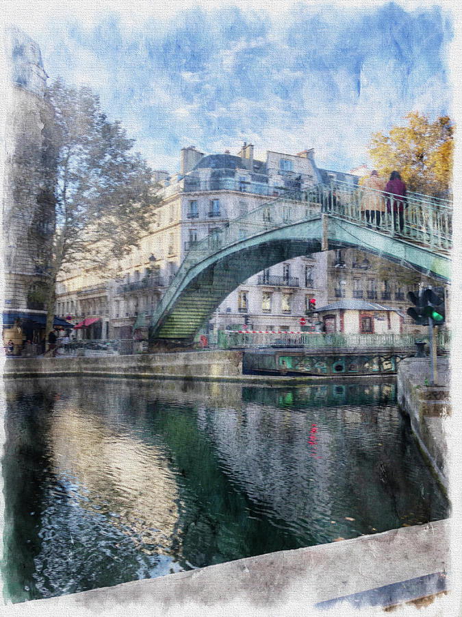 Paris Bridge Photograph by Tom Reynen