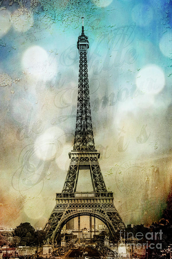 Paris City of Love Photograph by Stacey Granger