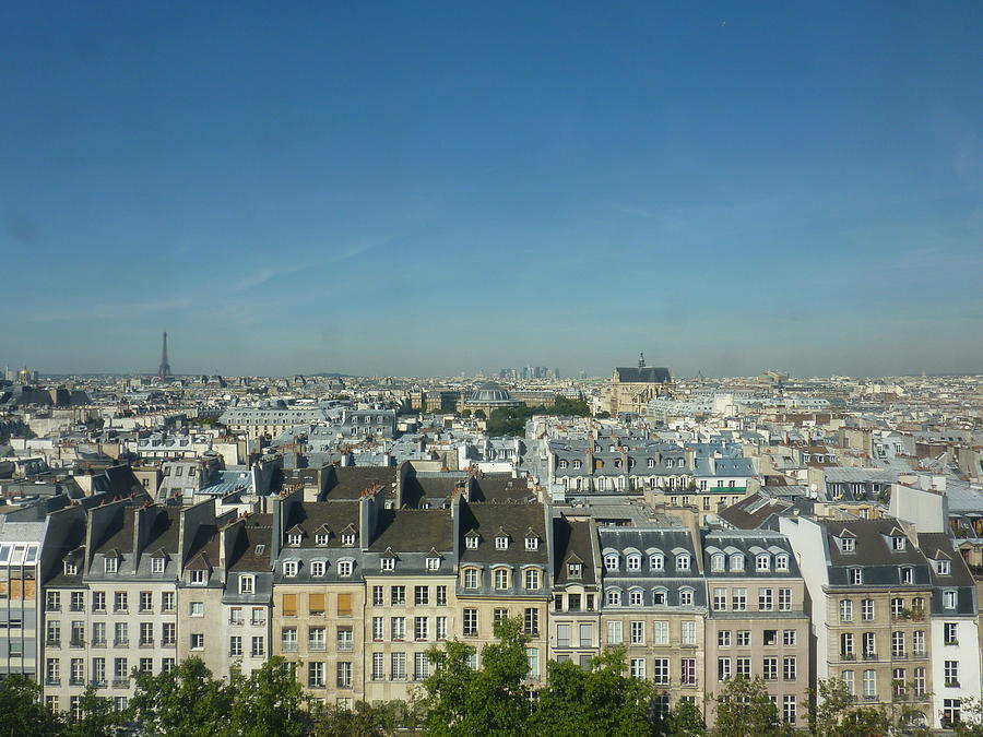 Paris Cityscape Photograph by Marion De Man