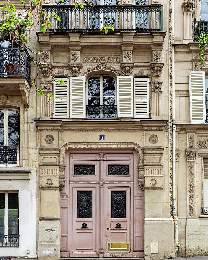Paris Doors No. 5 Photograph by Melanie Alexandra Price