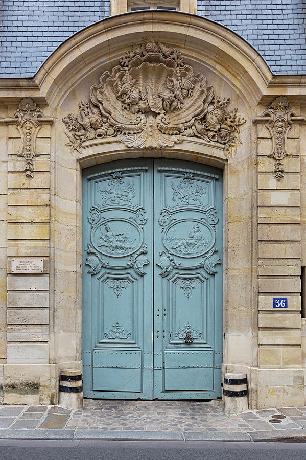 Paris Doors No. 56 Photograph by Melanie Alexandra Price