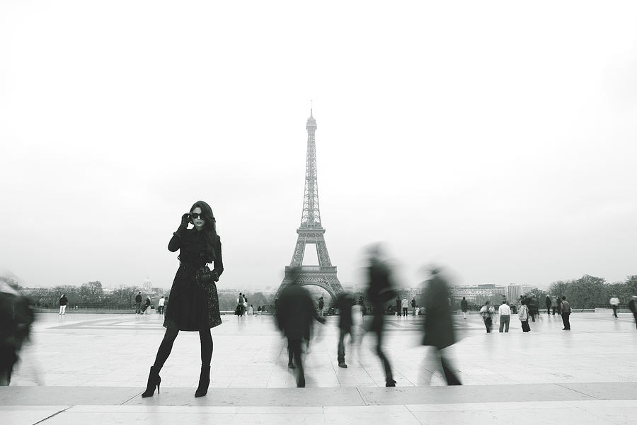 Paris Eiffel Tower Photograph by Marcaux Paris Eiffel Tower Photograph by Marcaux