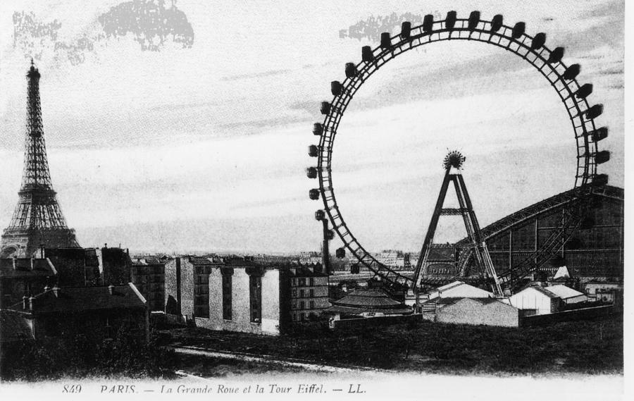 Paris Ferris Wheel Photograph by Fotosearch