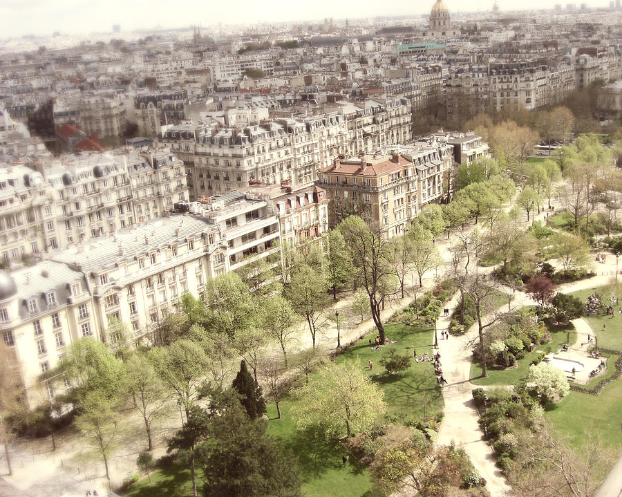Paris From Above Photograph by Lupen Grainne