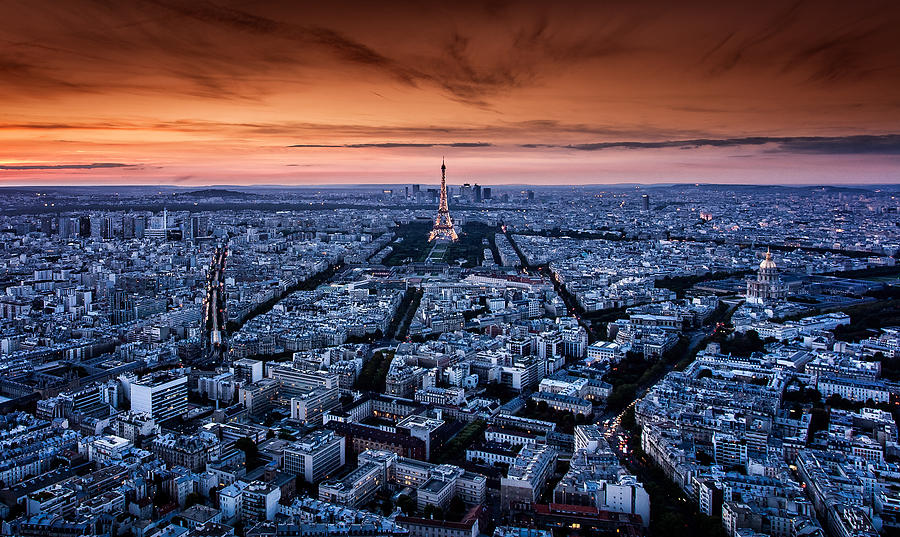 Paris In Cold And Warm Photograph by Sus Bogaerts