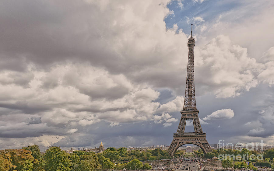 Paris Landscape Photograph by Lynn Bolt