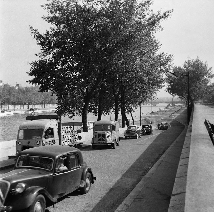 Paris, New Speedway On The Left Bank Of Photograph by Keystone-france