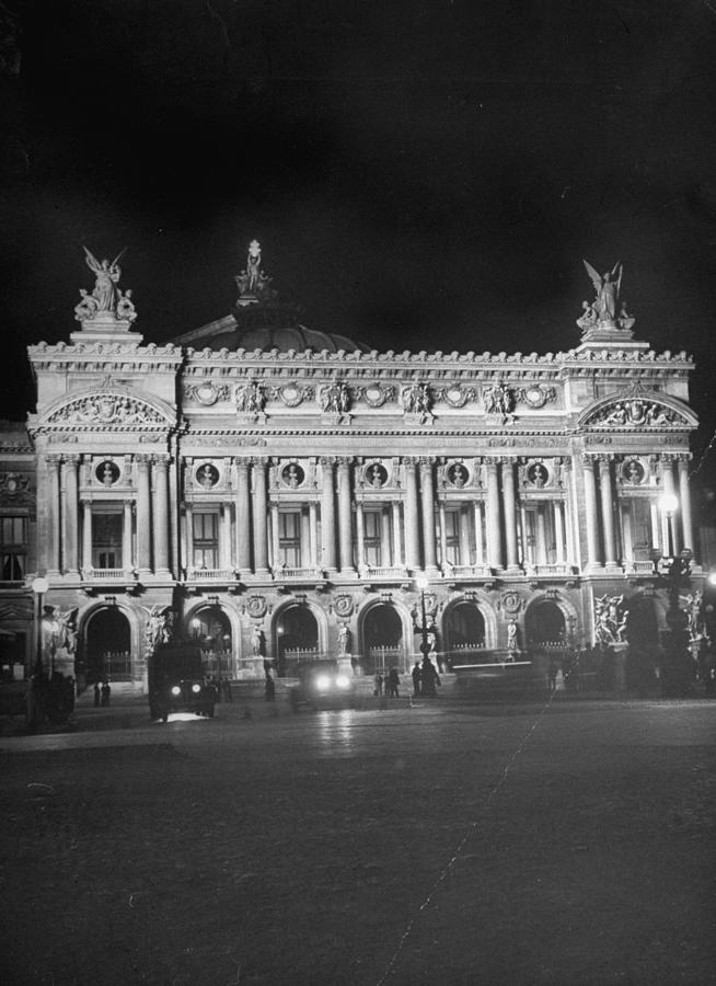 Music Photograph - Paris Opera by David Scherman