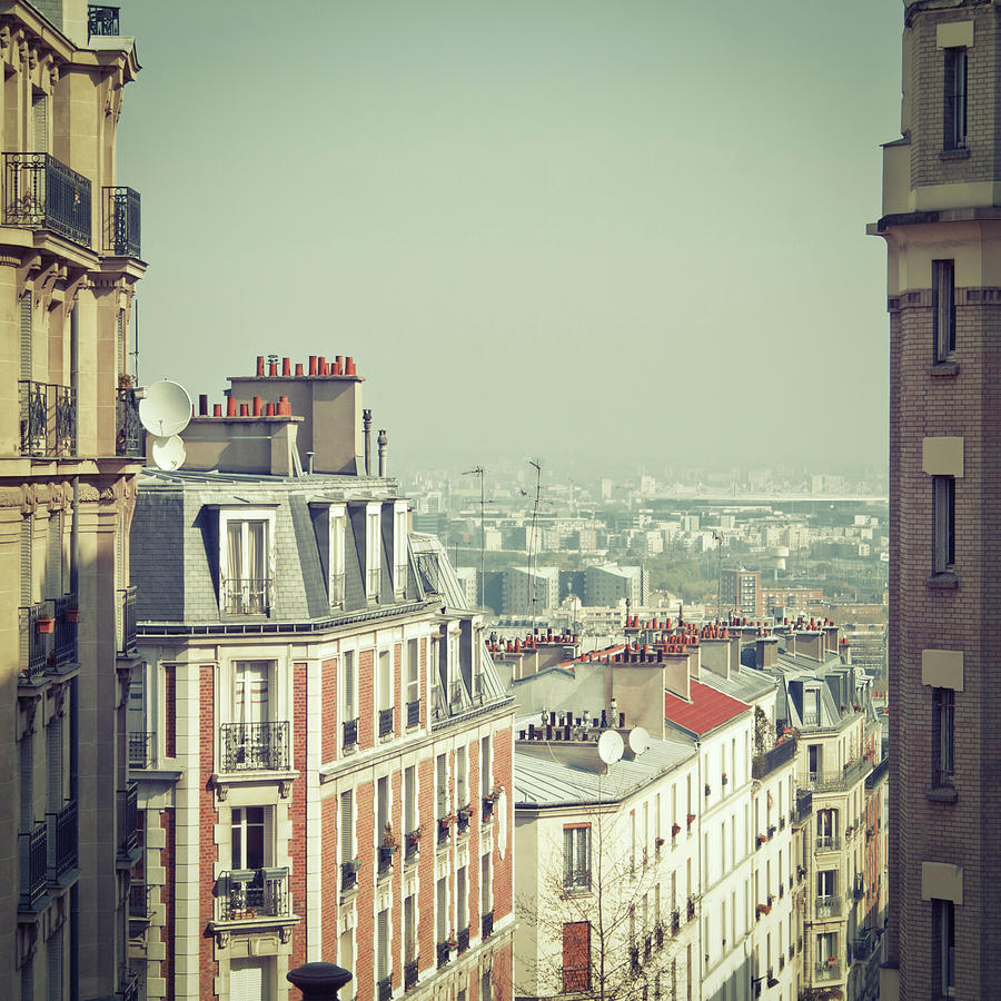 Paris Rooftops Photograph by Kirill Rudenko