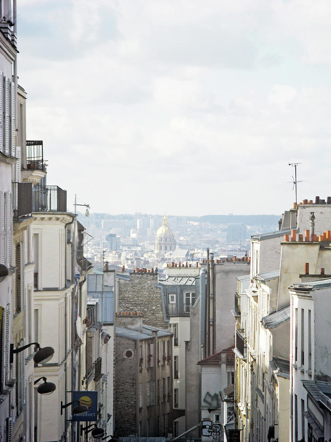 Paris Seen From Montmartre Photograph by Romeika Cortez