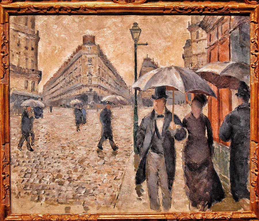 Paris Street Rainy Day 1877 Gustave Caillebotte Marmottan Monet