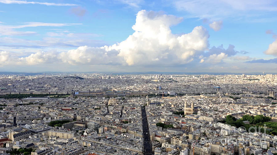 Paris time lapse Photograph by Benny Marty