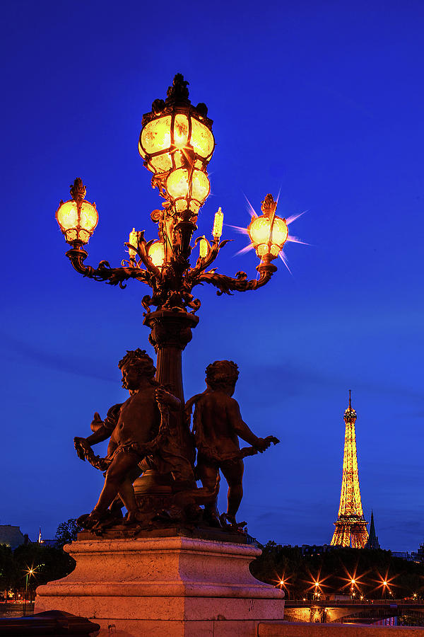 Paris Twilight Photograph by Andrew Soundarajan