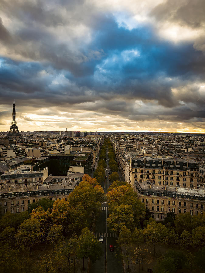 Paris View Photograph by Joshua Leeman