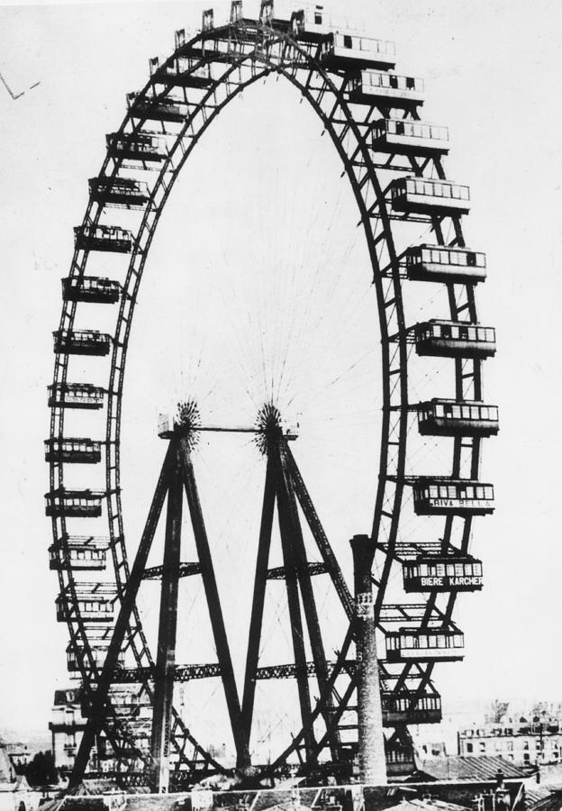 Paris Wheel Photograph by Spencer Arnold Collection