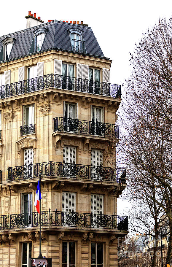Parisian Living Style in France Photograph by John Rizzuto