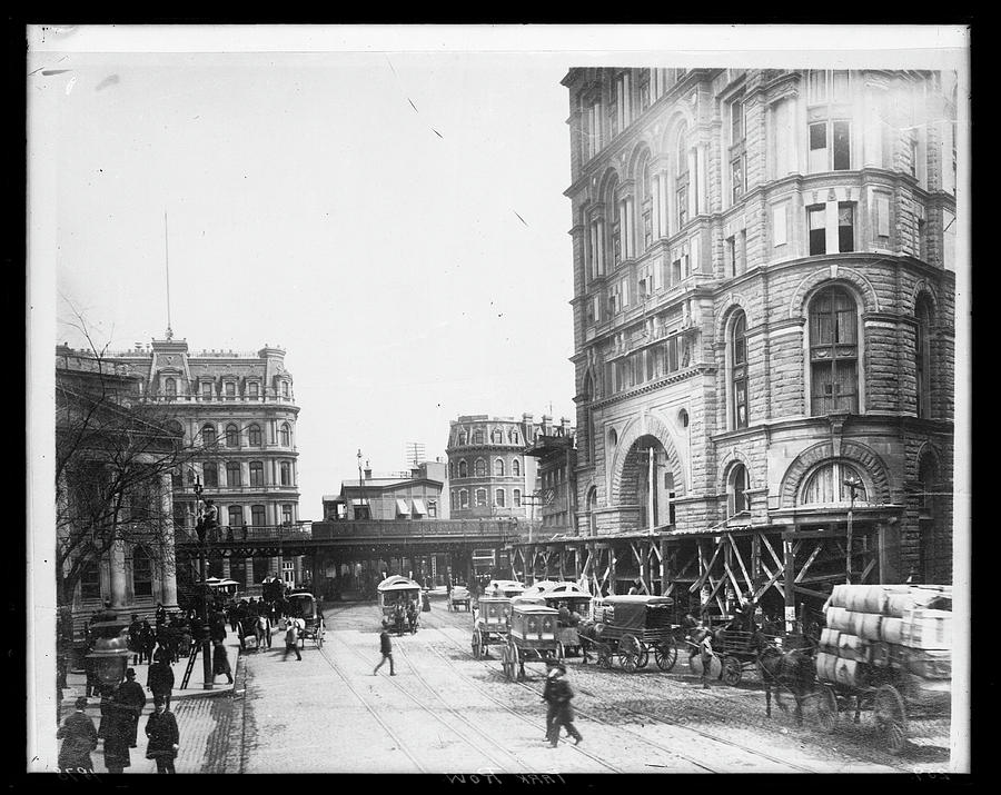 Park Row by The New York Historical Society