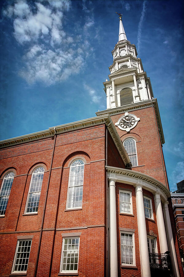 Park Street Church Boston Massachusetts Photograph By Carol Japp