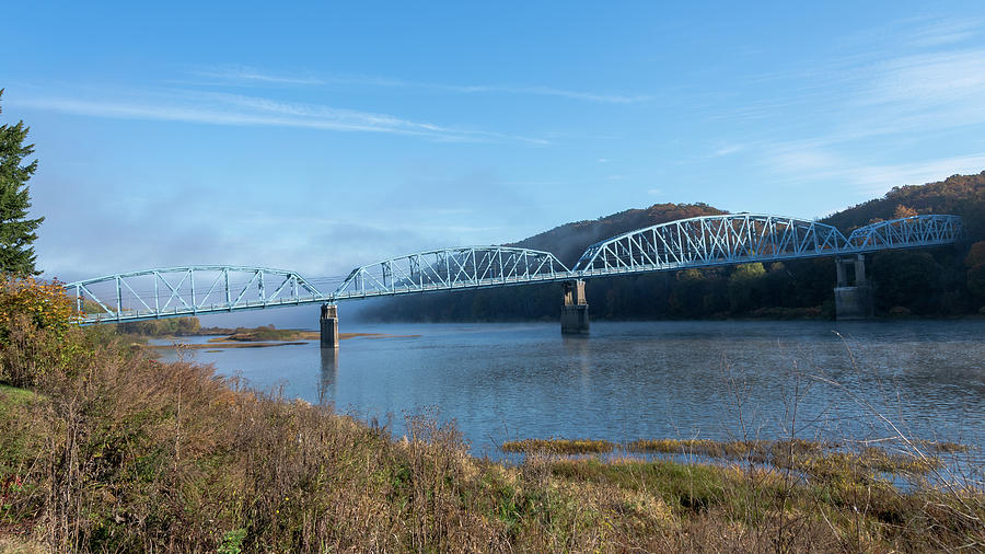 Parker Bridge Over Allegheny River - Pennsylvania  Photograph by Debra Martz