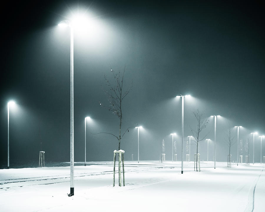 Parking Lot Photograph by Photography By Andreas Strauch