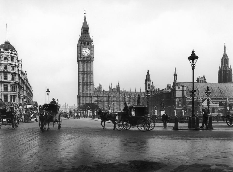 Parliament Square by London Stereoscopic Company