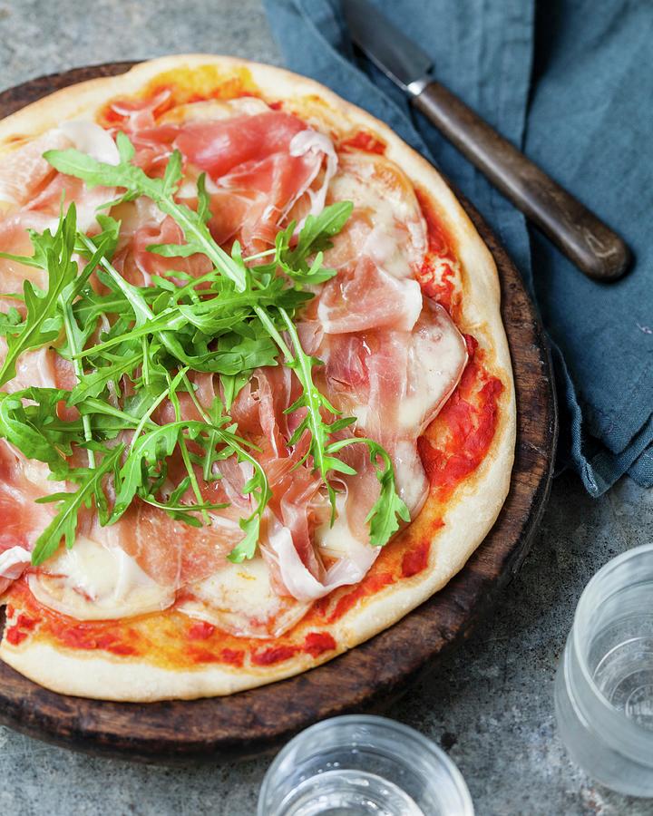 Parma Ham Pizza Photograph by Garnier Fine Art America