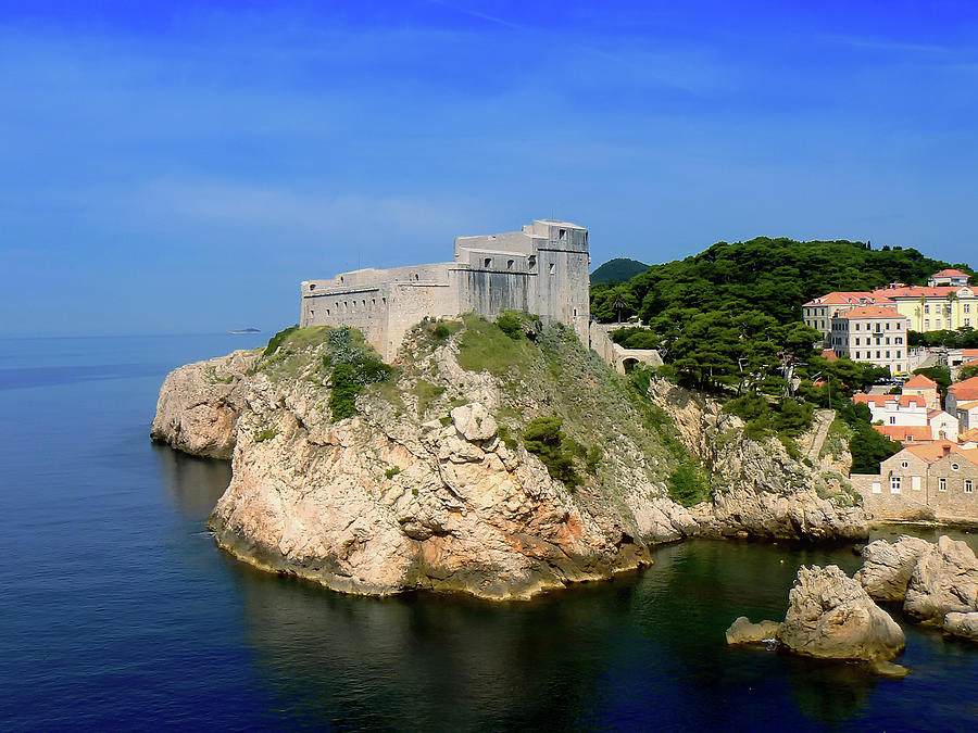 Part Of Dubrovnik Old Town Photograph by Alen Ajan