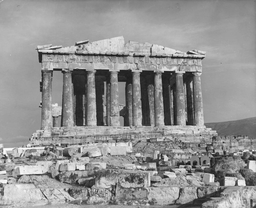 Parthenon Photograph by Fox Photos