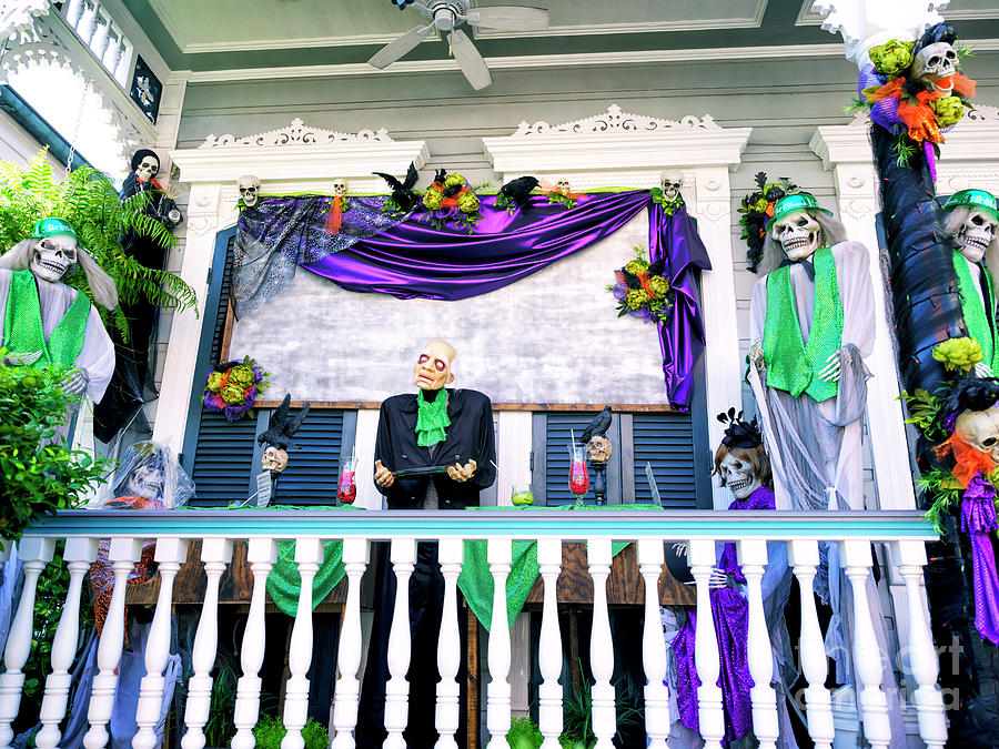 Party for the Dead New Orleans Photograph by John Rizzuto