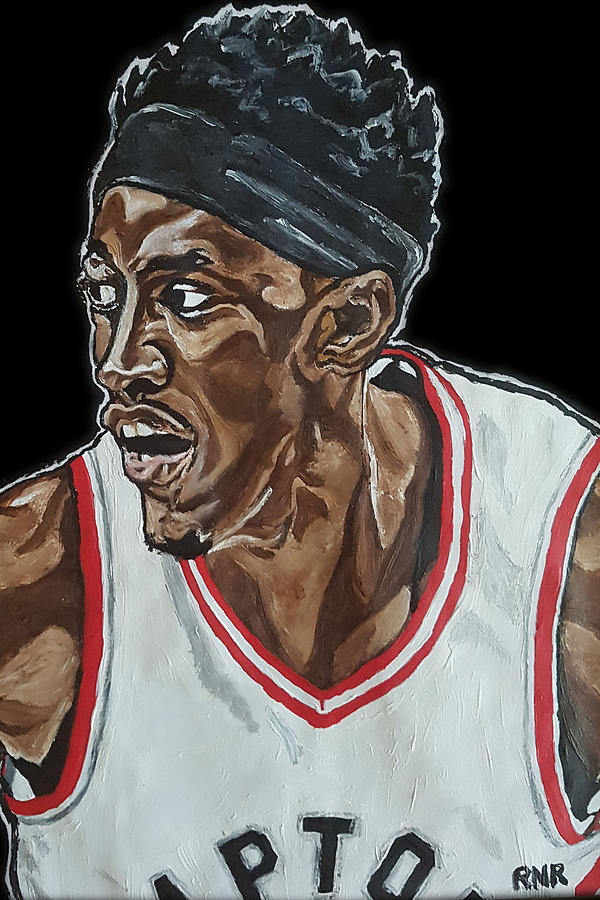Pascal Siakam Painting by Rachel Natalie Rawlins