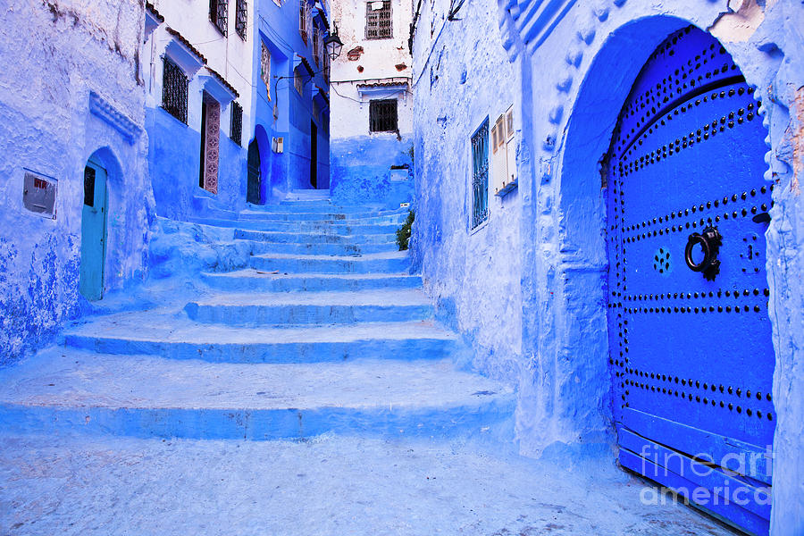 Passage In Chefchaouen Photograph by Thomas Roche