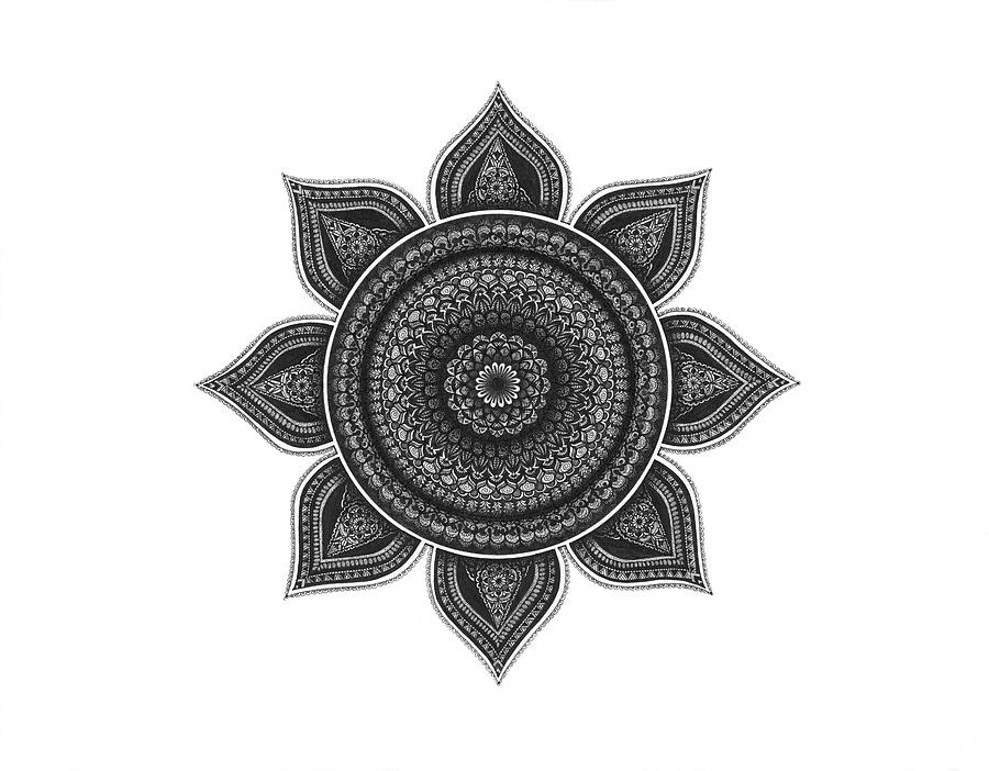 Pattern Digital Art - Passion Emotion Mandala by Nicky Kumar