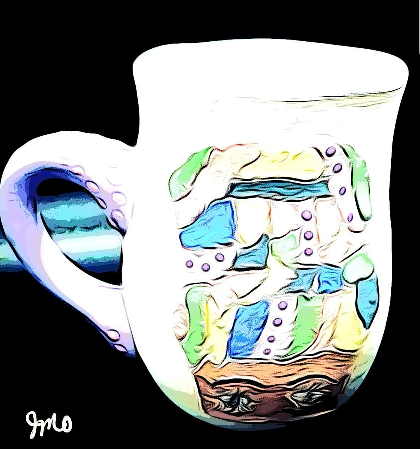 Interior Decorating Ceramic Art - Passion Of Fruit by Jada Moore Interior Decorating Ceramic Art - Passion Of Fruit by Jada Moore