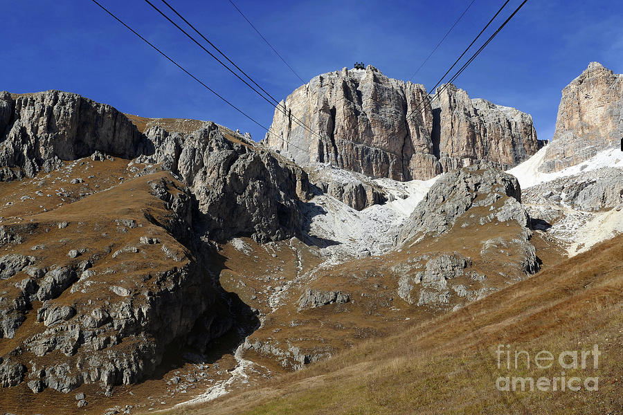 Passo Pordoi Cablecar Uplift by Phil Banks Passo Pordoi Cablecar Uplift by Phil Banks